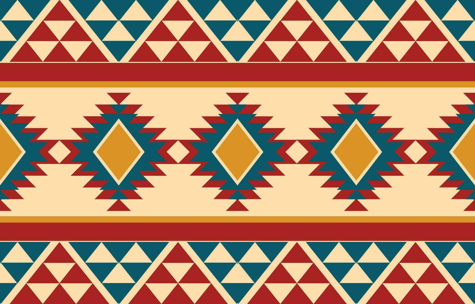 Ethnic abstract ikat art. Aztec ornament print. geometric ethnic pattern seamless  color oriental.  Design for background ,curtain, carpet, wallpaper, clothing, wrapping, Batik, vector illustration.