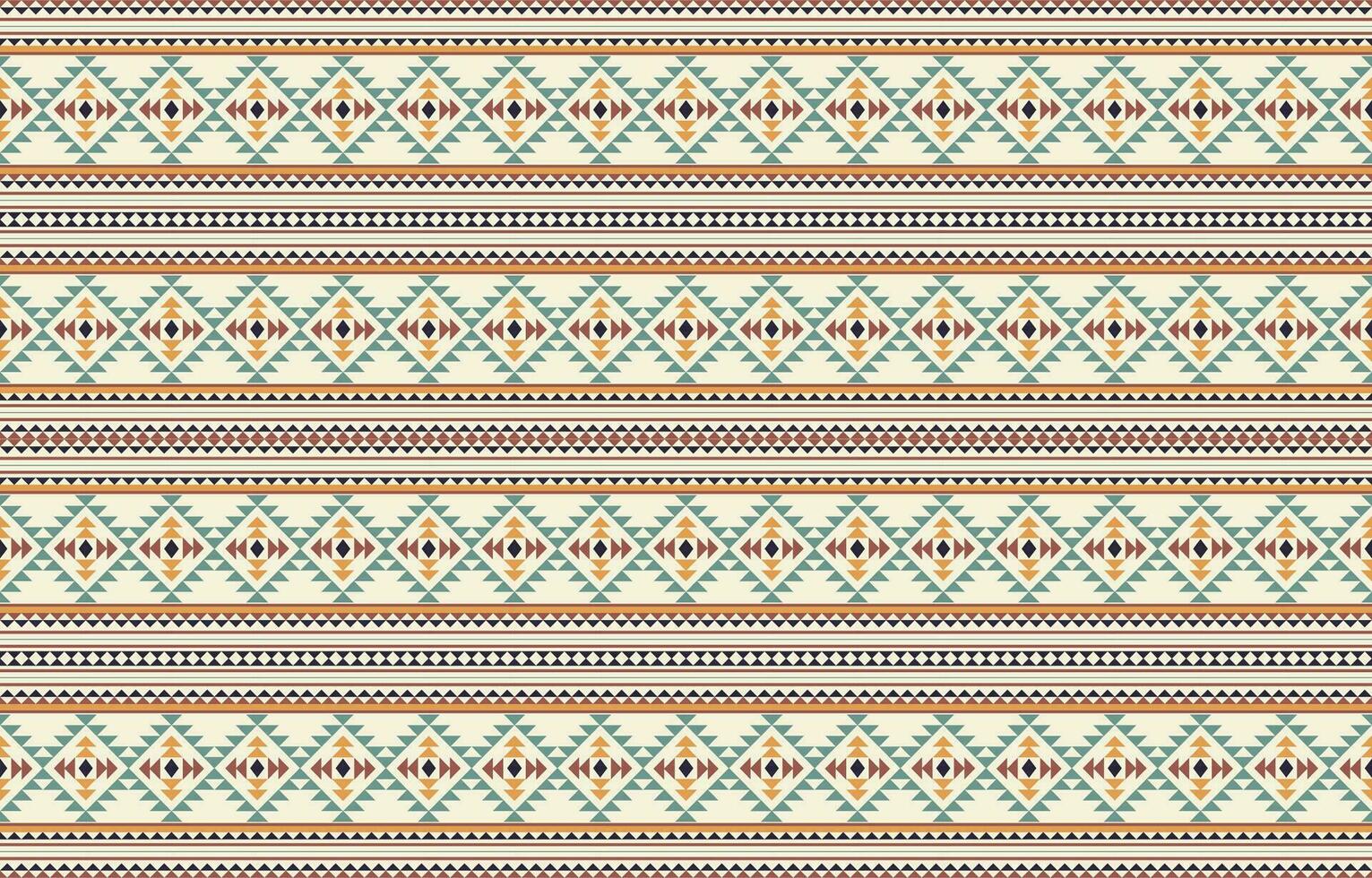 Ethnic abstract ikat art. Aztec ornament print. geometric ethnic pattern seamless  color oriental.  Design for background ,curtain, carpet, wallpaper, clothing, wrapping, Batik, vector illustration.