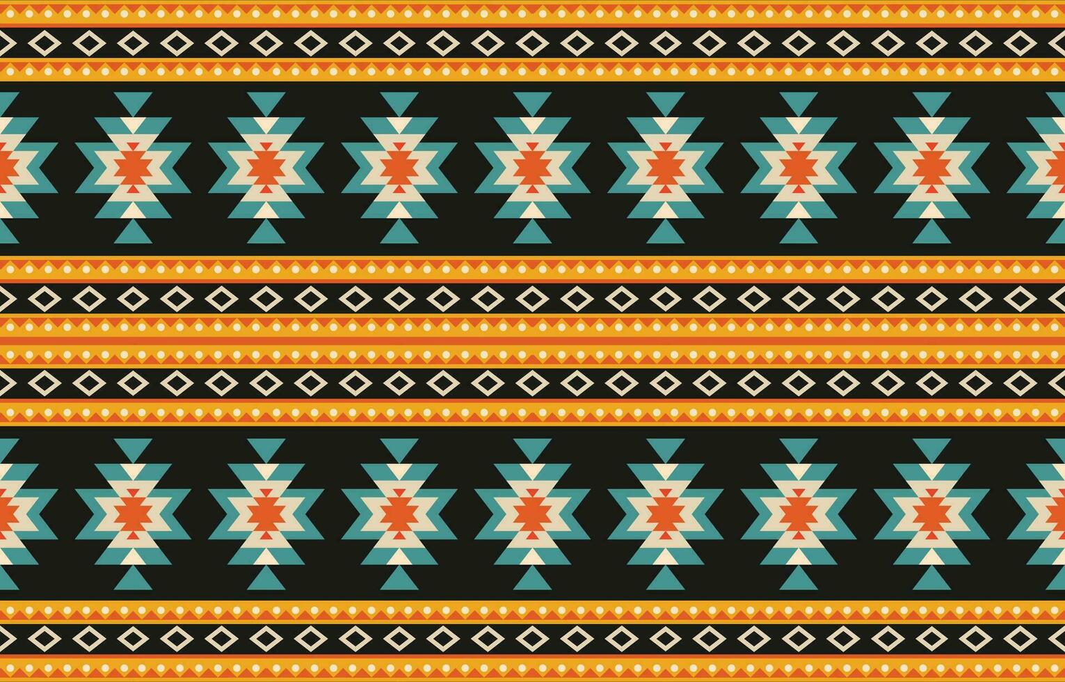 étnico resumen ikat Arte. azteca ornamento impresión. geométrico étnico modelo sin costura color oriental. diseño para antecedentes ,cortina, alfombra, fondo de pantalla, ropa, envase, batik, vector ilustración.