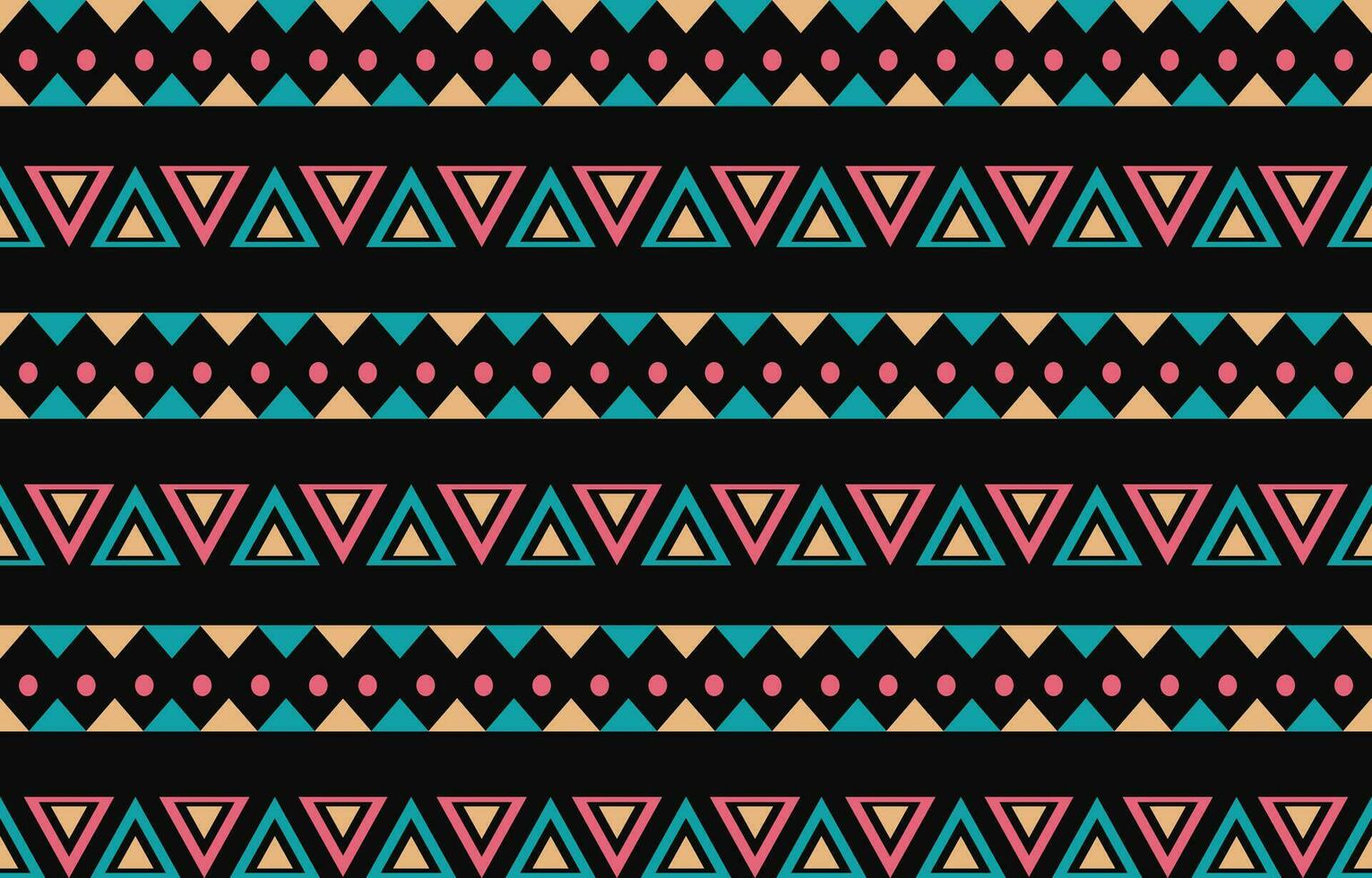 Ethnic abstract ikat art. Aztec ornament print. geometric ethnic pattern seamless  color oriental.  Design for background ,curtain, carpet, wallpaper, clothing, wrapping, Batik, vector illustration.