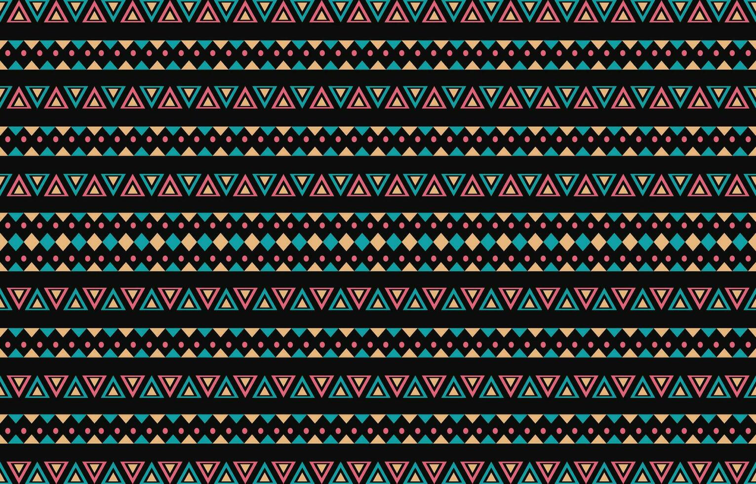 Ethnic abstract ikat art. Aztec ornament print. geometric ethnic pattern seamless  color oriental.  Design for background ,curtain, carpet, wallpaper, clothing, wrapping, Batik, vector illustration.