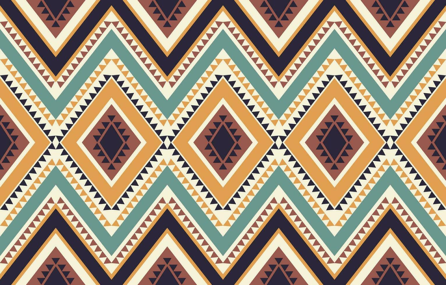 étnico resumen ikat Arte. azteca ornamento impresión. geométrico étnico modelo sin costura color oriental. diseño para antecedentes ,cortina, alfombra, fondo de pantalla, ropa, envase, batik, vector ilustración.