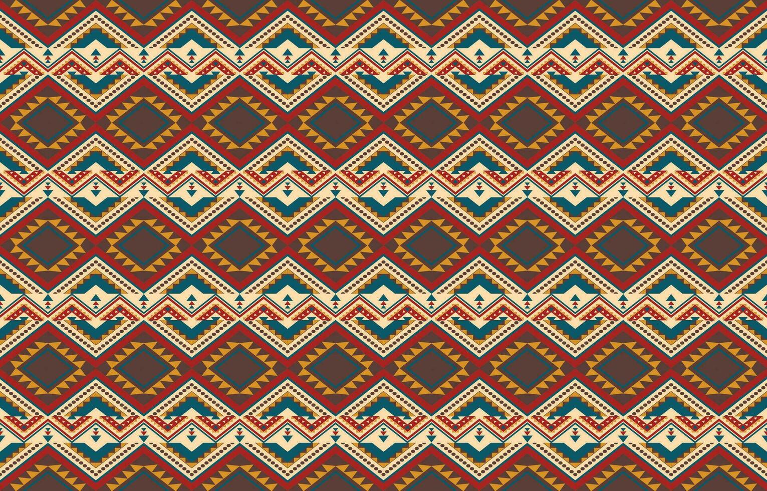 étnico resumen ikat Arte. azteca ornamento impresión. geométrico étnico modelo sin costura color oriental. diseño para antecedentes ,cortina, alfombra, fondo de pantalla, ropa, envase, batik, vector ilustración.