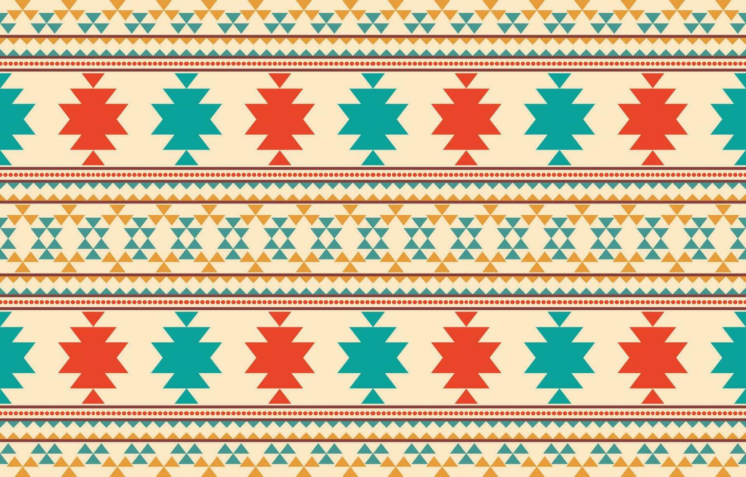 Ethnic abstract ikat art. Aztec ornament print. geometric ethnic pattern seamless  color oriental.  Design for background ,curtain, carpet, wallpaper, clothing, wrapping, Batik, vector illustration.