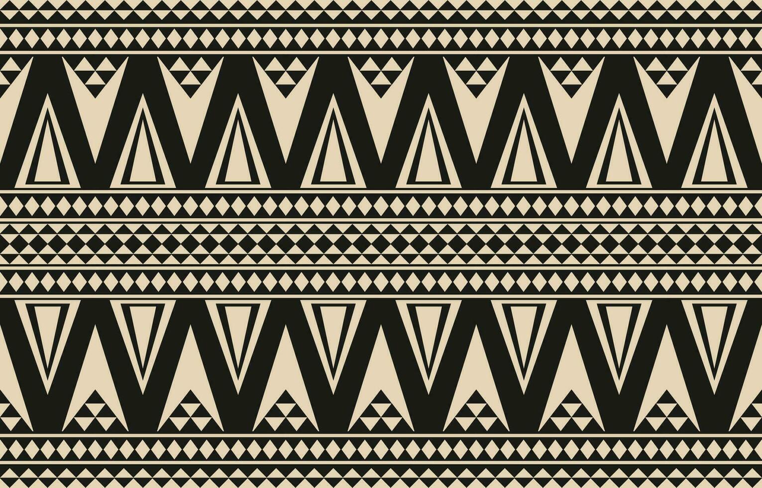 Ethnic abstract ikat art. Aztec ornament print. geometric ethnic pattern seamless  color oriental.  Design for background ,curtain, carpet, wallpaper, clothing, wrapping, Batik, vector illustration.