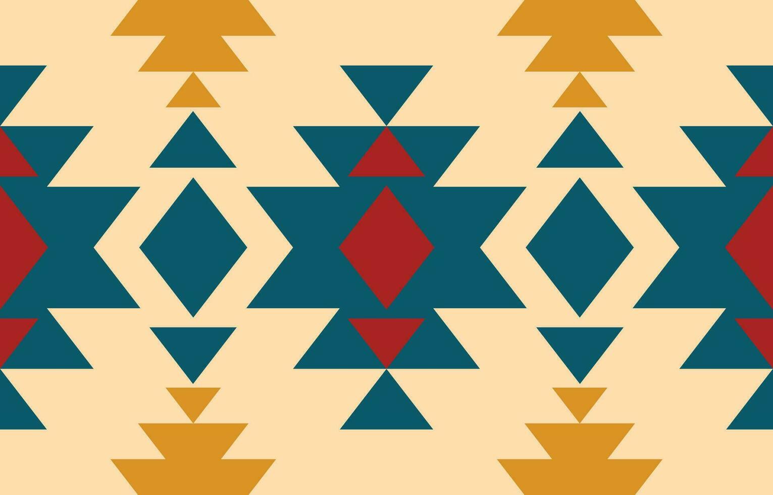 Ethnic abstract ikat art. Aztec ornament print. geometric ethnic pattern seamless  color oriental.  Design for background ,curtain, carpet, wallpaper, clothing, wrapping, Batik, vector illustration.
