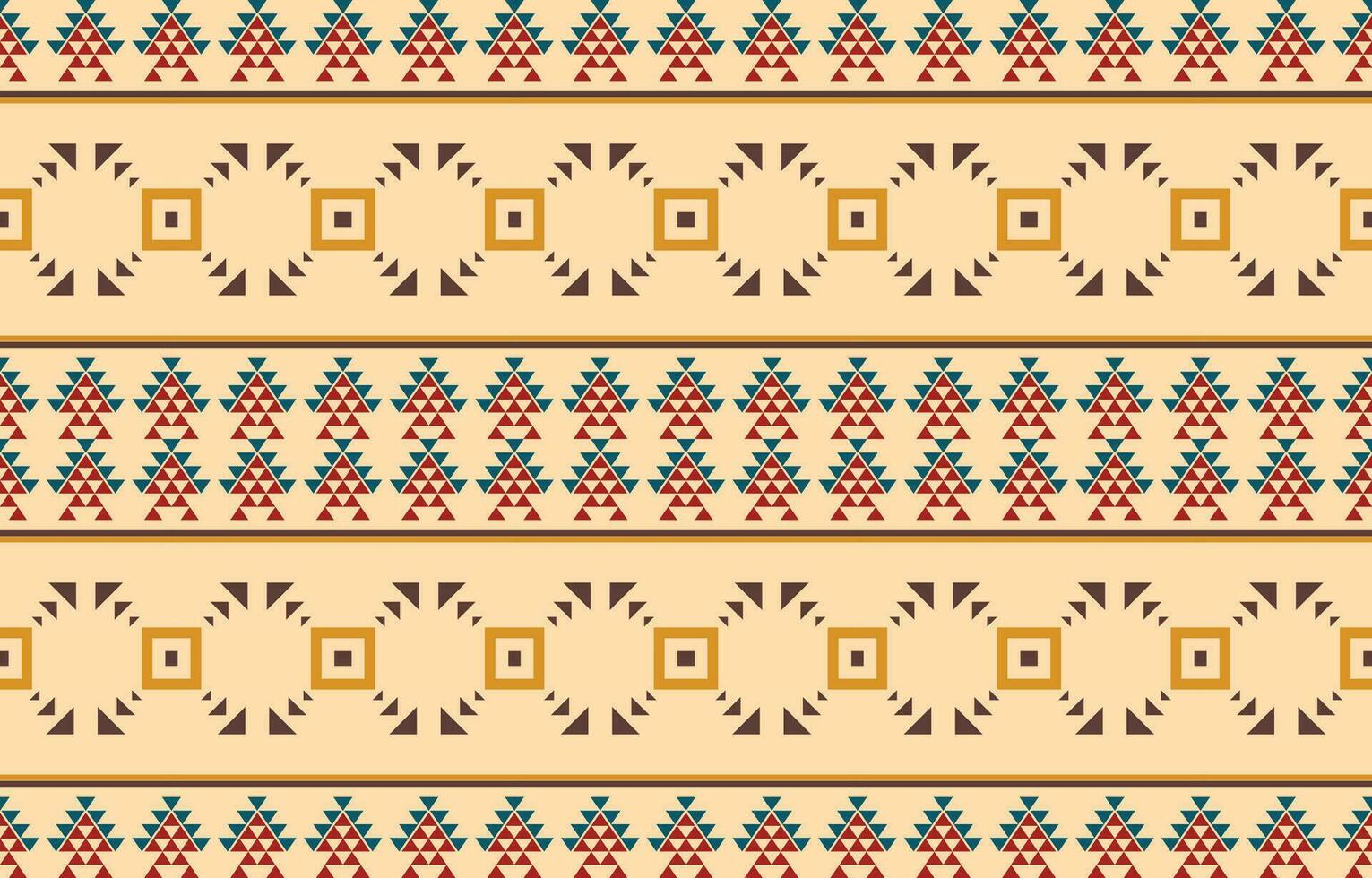 Ethnic abstract ikat art. Aztec ornament print. geometric ethnic pattern seamless  color oriental.  Design for background ,curtain, carpet, wallpaper, clothing, wrapping, Batik, vector illustration.