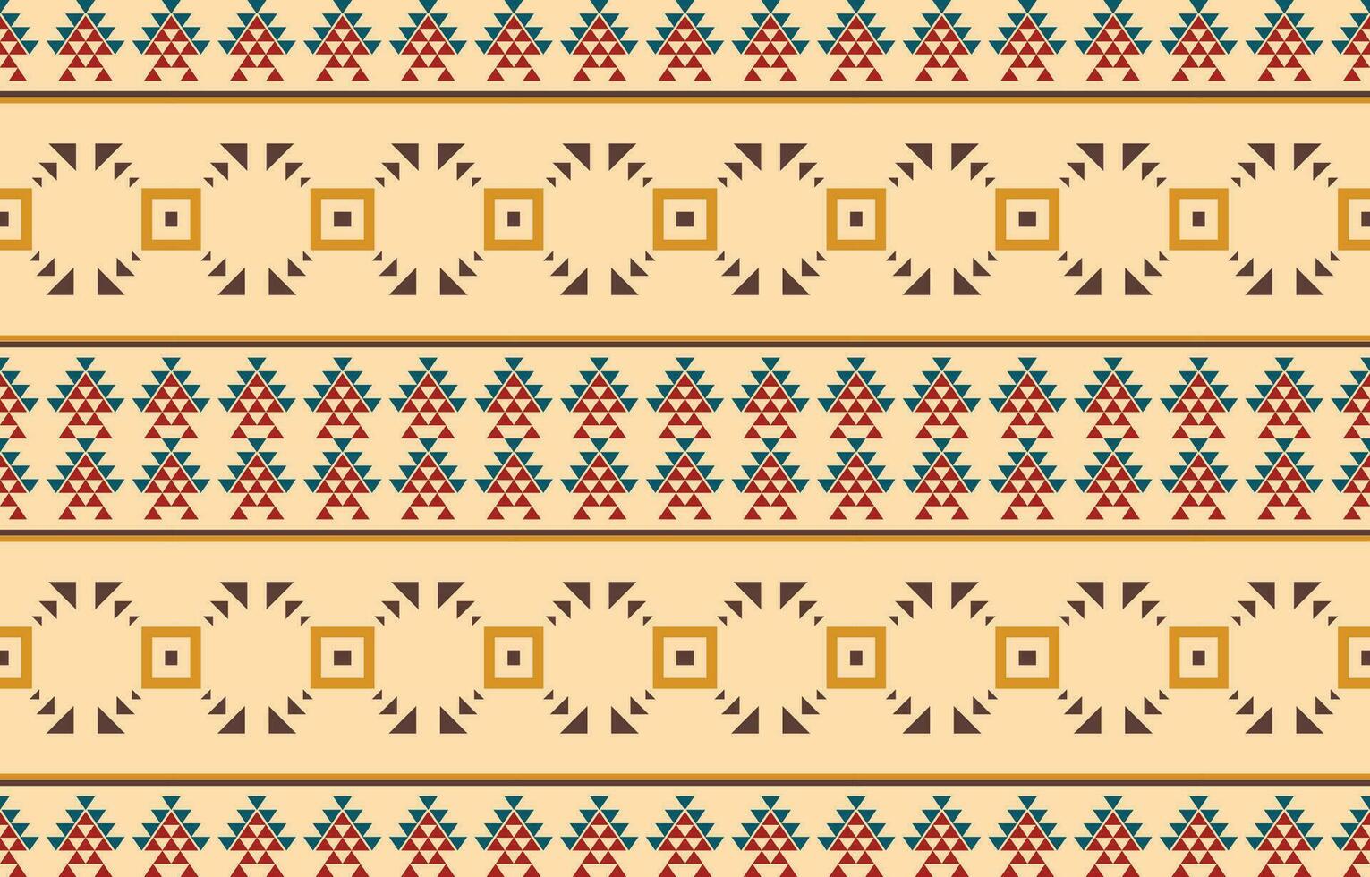 Ethnic abstract ikat art. Aztec ornament print. geometric ethnic pattern seamless  color oriental.  Design for background ,curtain, carpet, wallpaper, clothing, wrapping, Batik, vector illustration.