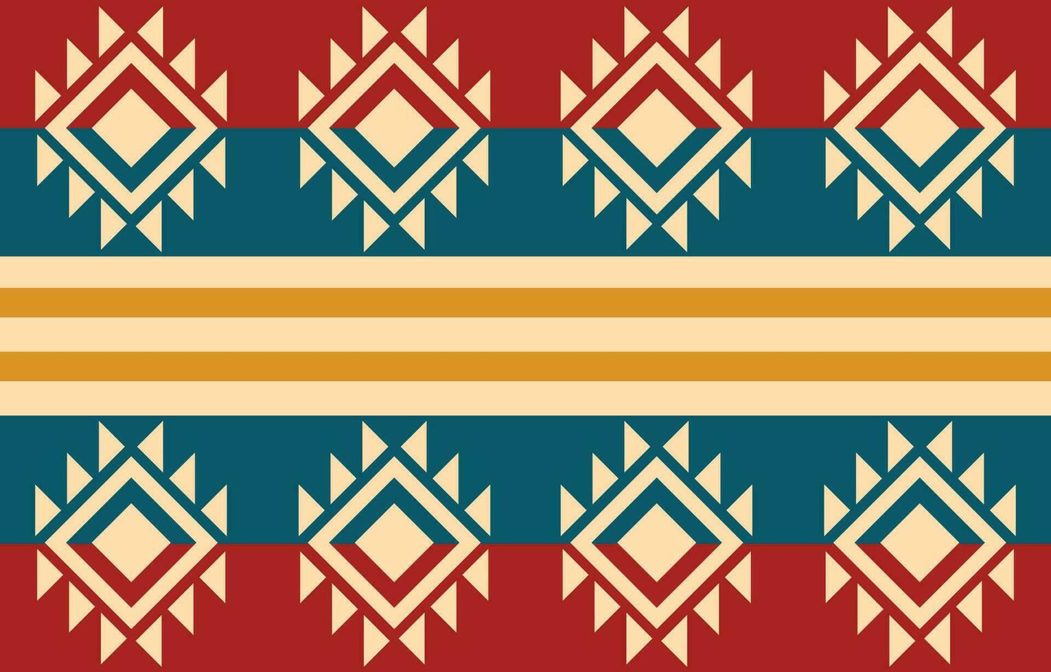 Ethnic abstract ikat art. Aztec ornament print. geometric ethnic pattern seamless  color oriental.  Design for background ,curtain, carpet, wallpaper, clothing, wrapping, Batik, vector illustration.