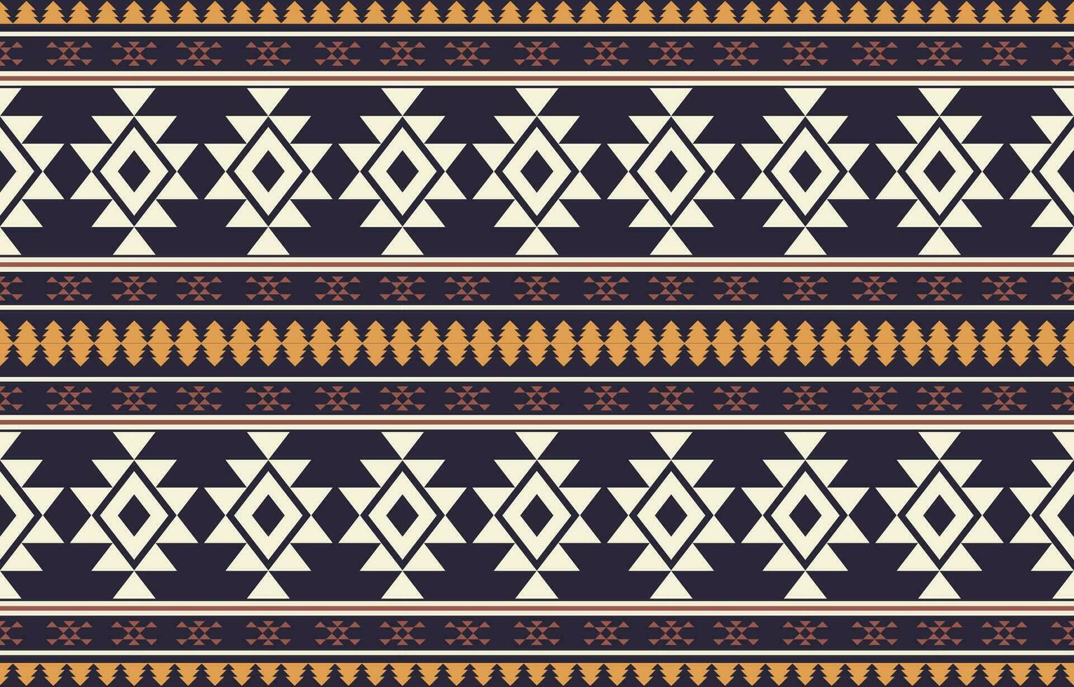 Ethnic abstract ikat art. Aztec ornament print. geometric ethnic pattern seamless  color oriental.  Design for background ,curtain, carpet, wallpaper, clothing, wrapping, Batik, vector illustration.