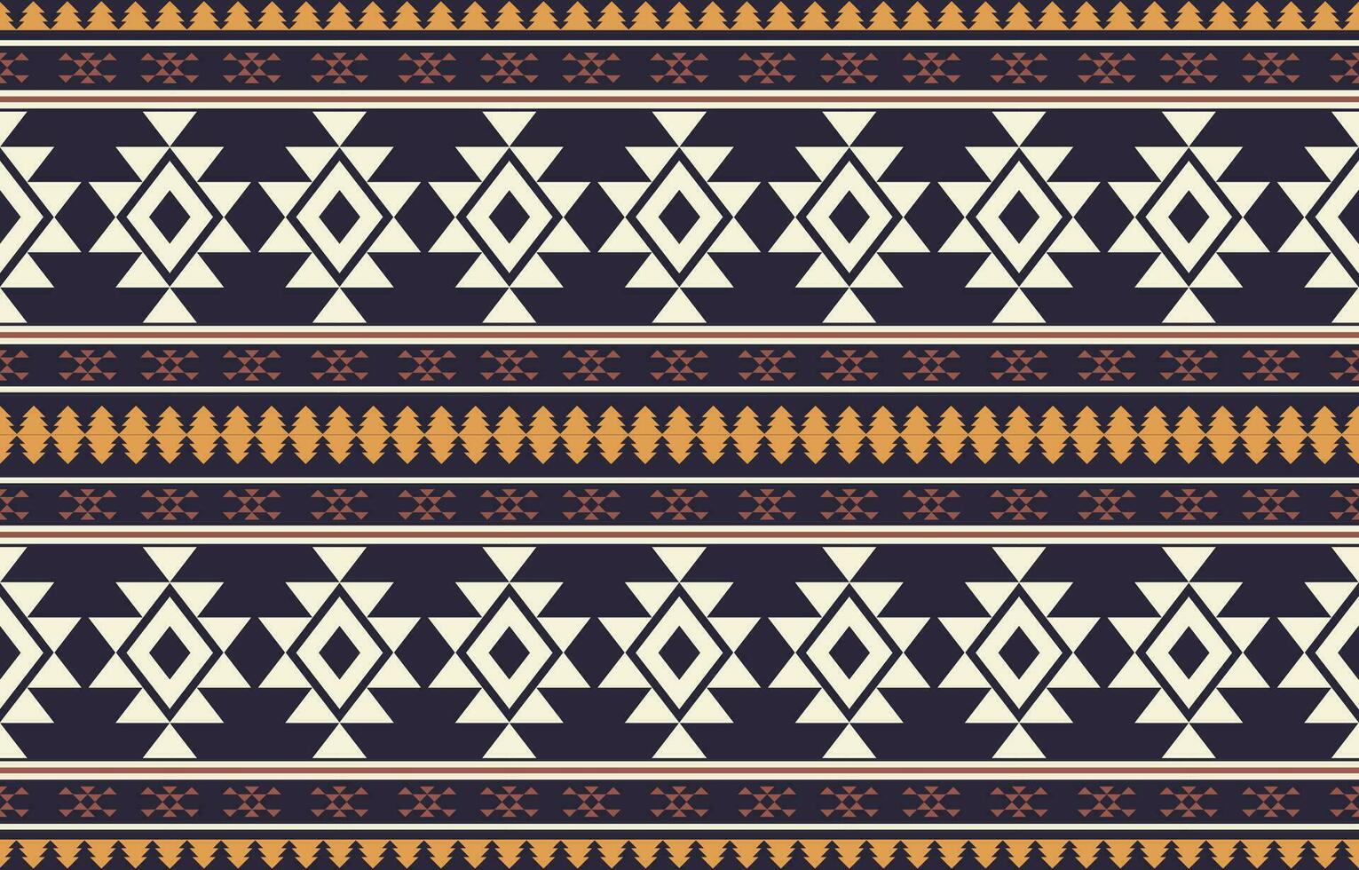 Ethnic abstract ikat art. Aztec ornament print. geometric ethnic pattern seamless  color oriental.  Design for background ,curtain, carpet, wallpaper, clothing, wrapping, Batik, vector illustration.