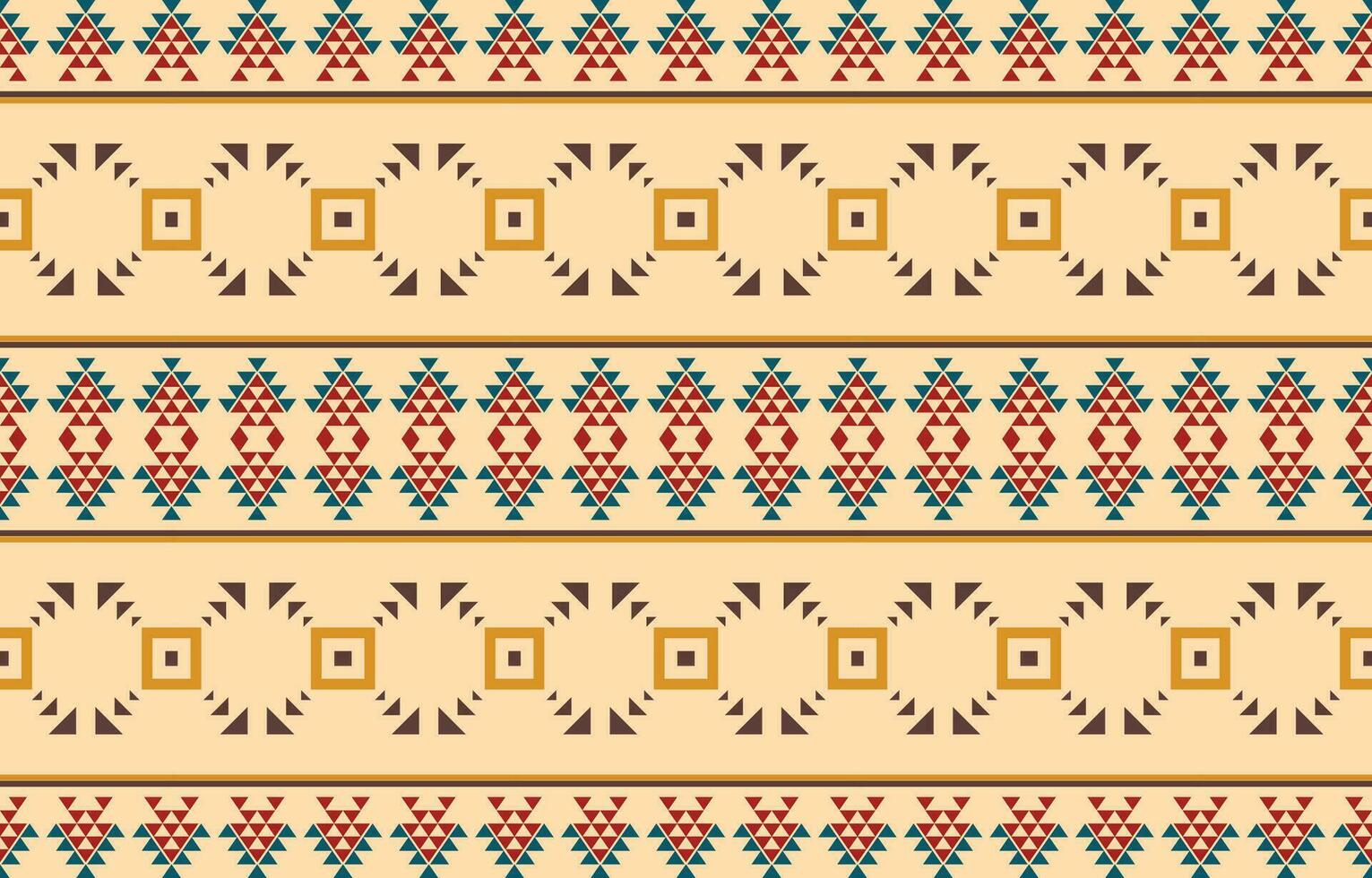 Ethnic abstract ikat art. Aztec ornament print. geometric ethnic pattern seamless  color oriental.  Design for background ,curtain, carpet, wallpaper, clothing, wrapping, Batik, vector illustration.