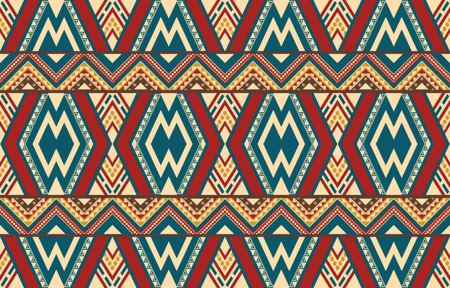 étnico resumen ikat Arte. azteca ornamento impresión. geométrico étnico modelo sin costura color oriental. diseño para antecedentes ,cortina, alfombra, fondo de pantalla, ropa, envase, batik, vector ilustración.