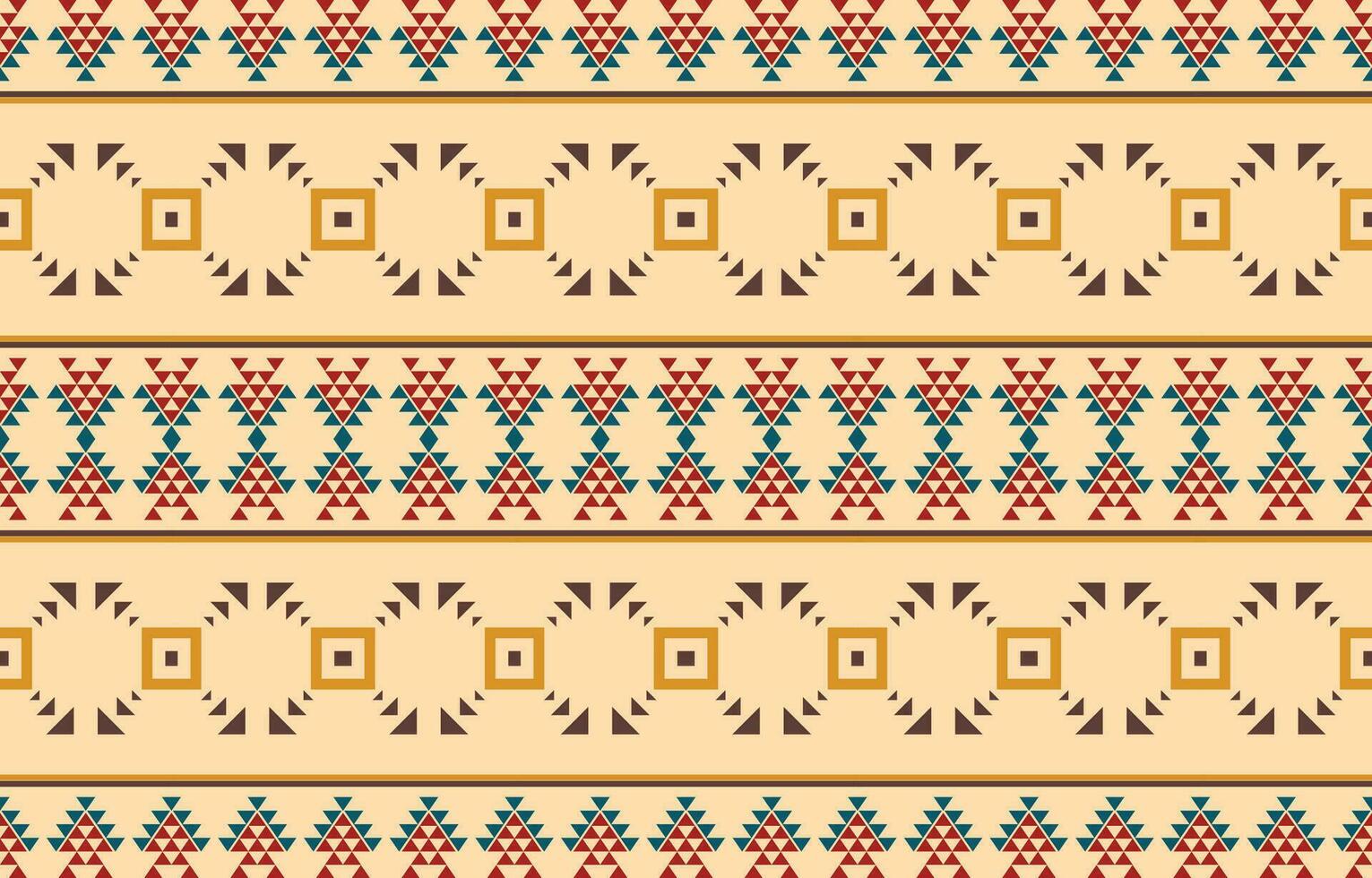 Ethnic abstract ikat art. Aztec ornament print. geometric ethnic pattern seamless  color oriental.  Design for background ,curtain, carpet, wallpaper, clothing, wrapping, Batik, vector illustration.