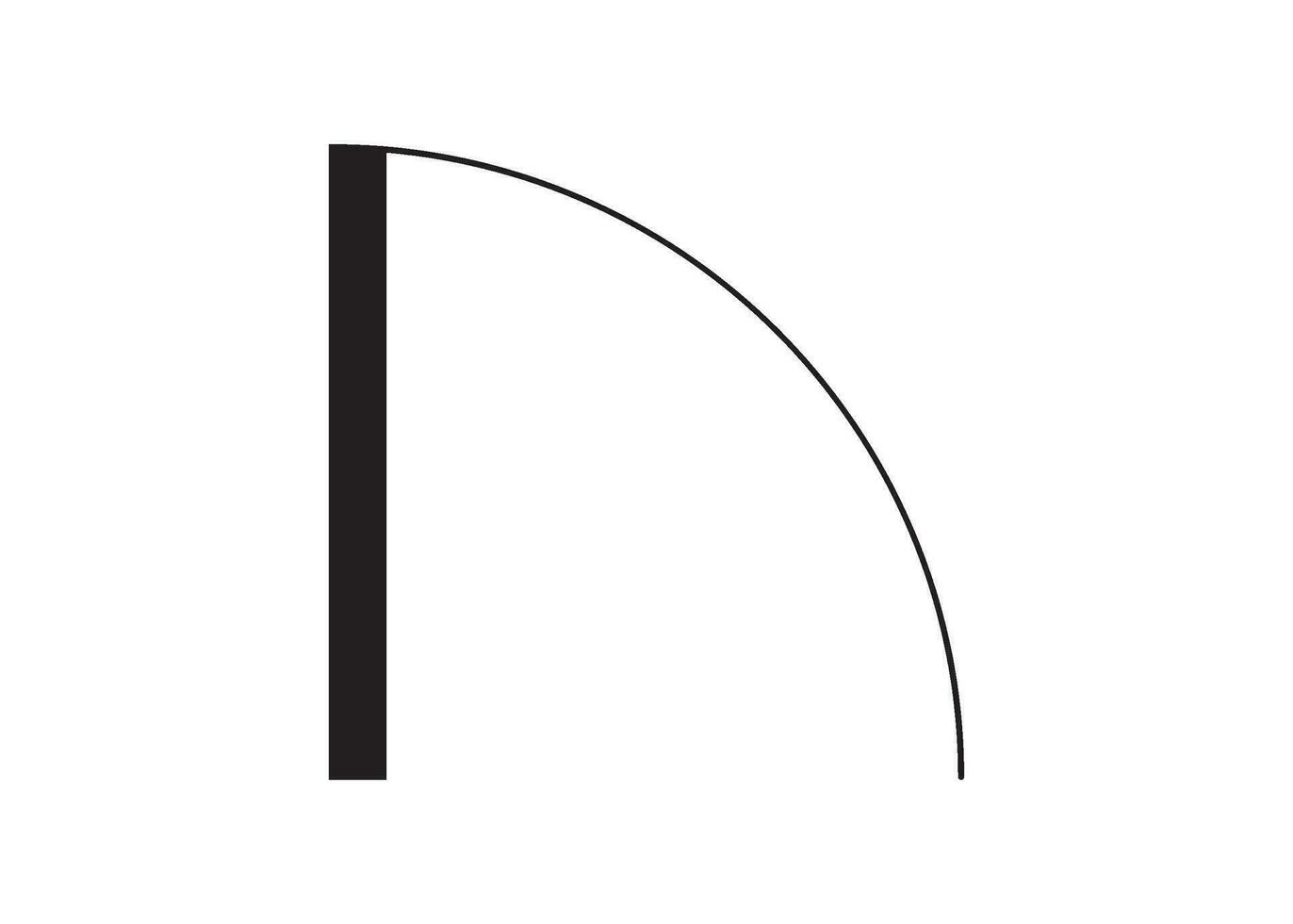 door plan icon design vector isolated