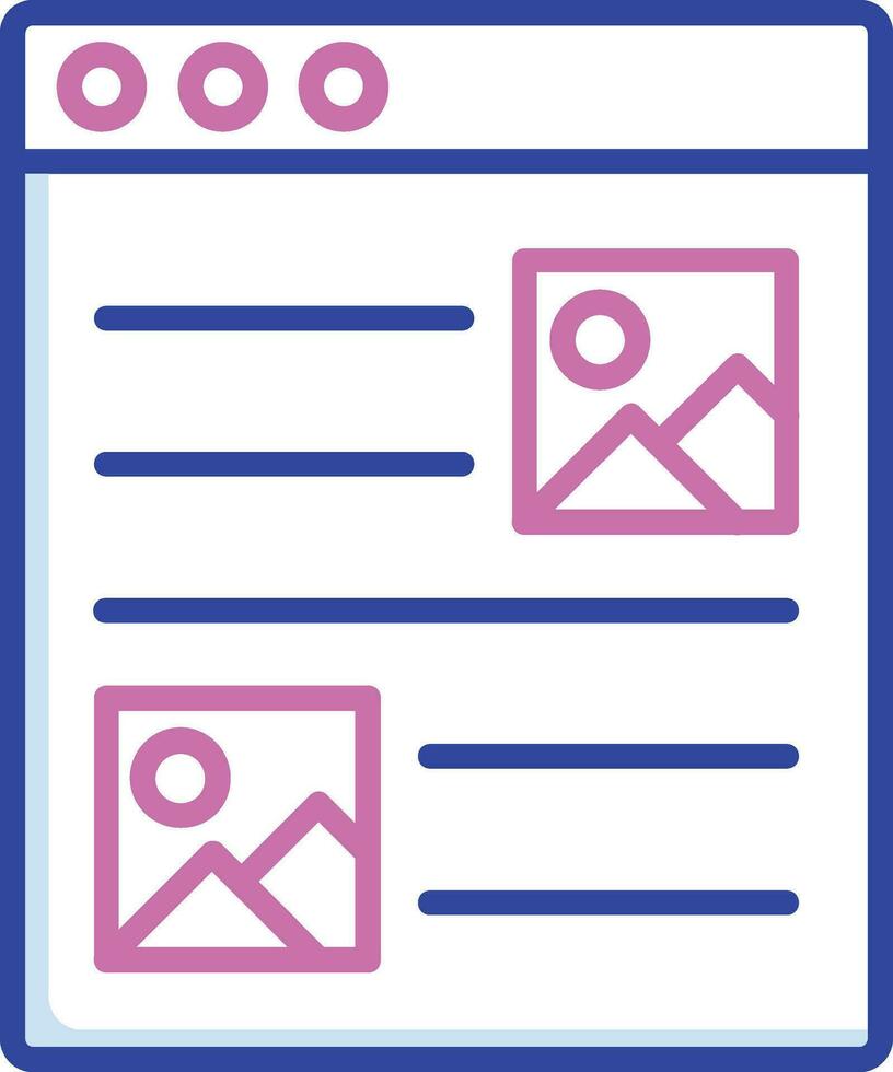 Blog Vector Icon