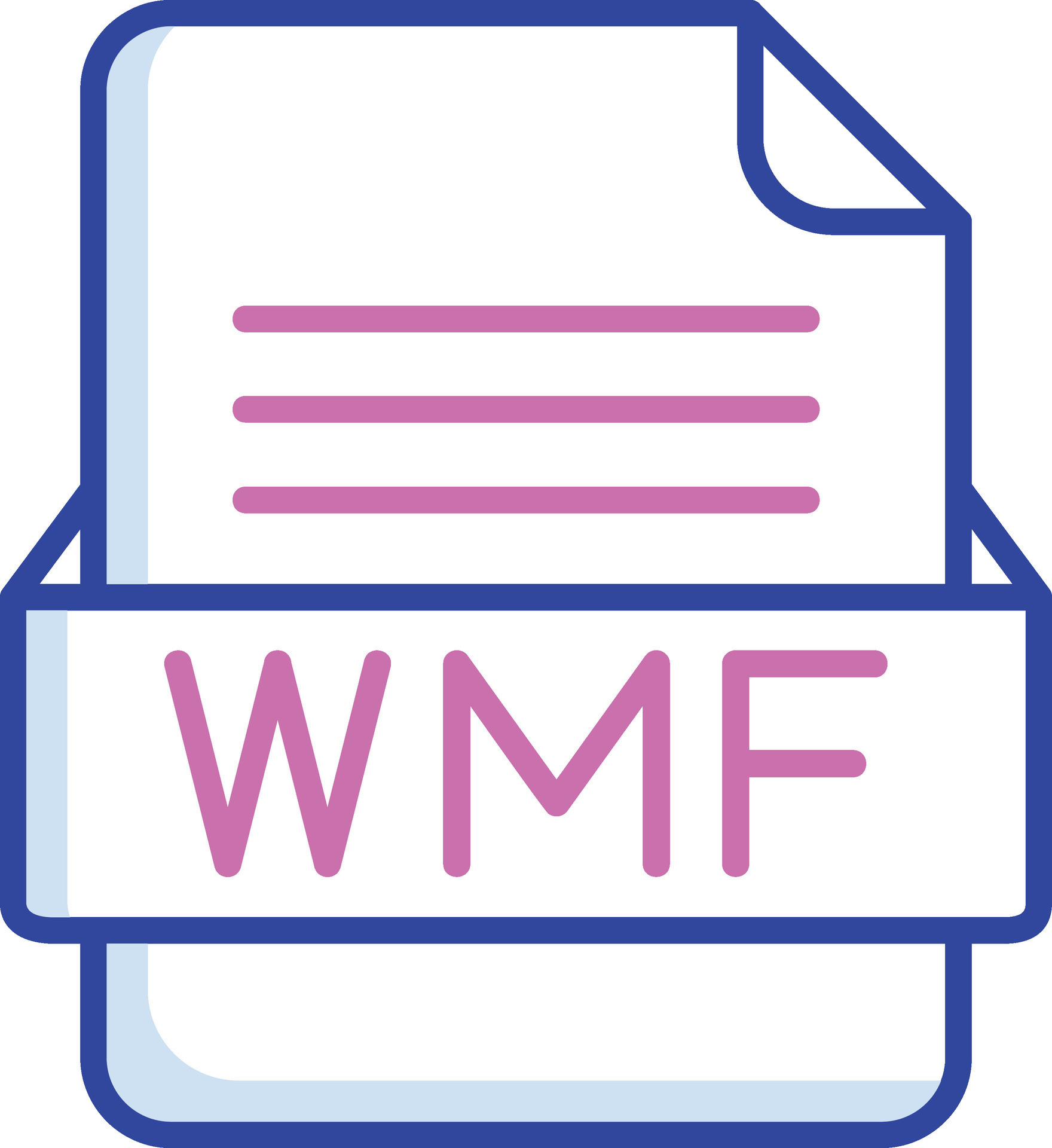 WMF File Format Vector Icon 29697500 Vector Art at Vecteezy