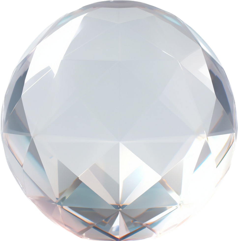 kristal bal PNG met ai gegenereerd.