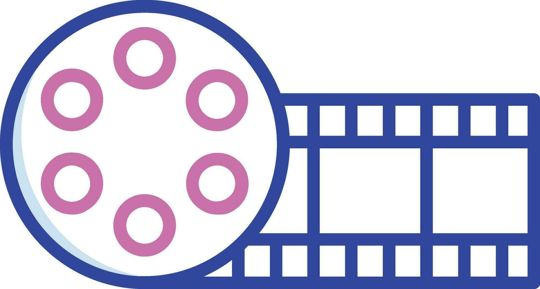 Film Roll Vector Icon