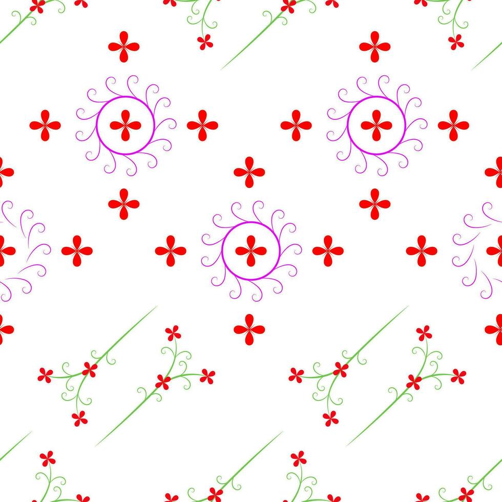 Abstract Background Seamless Pattern vector