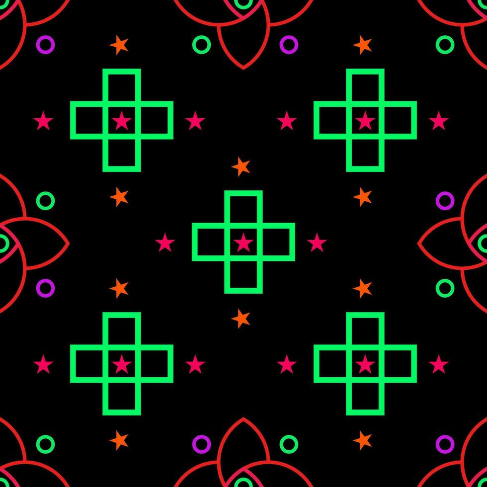 Abstract Background Seamless Pattern vector