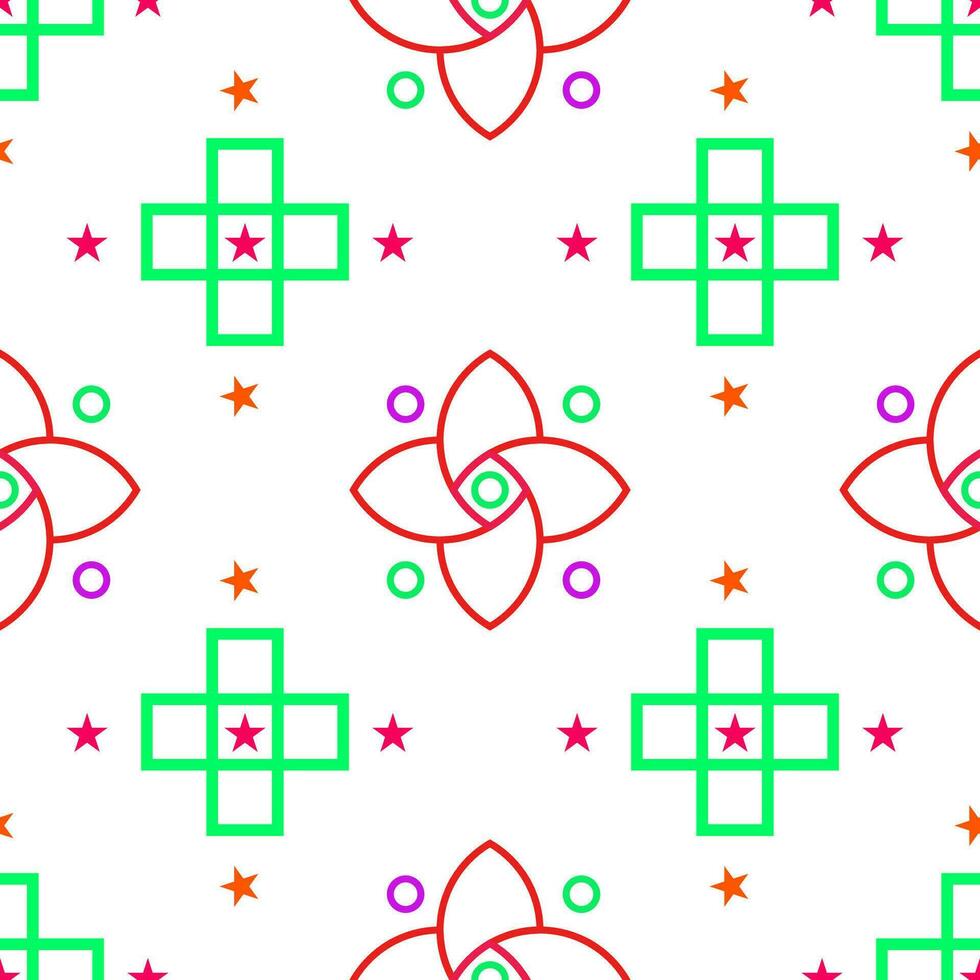 Abstract Background Seamless Pattern vector