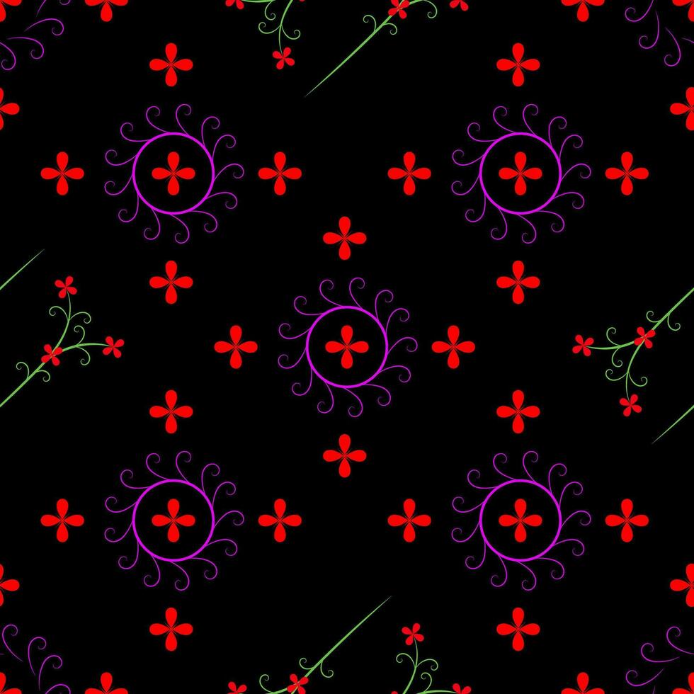 Abstract Background Seamless Pattern vector