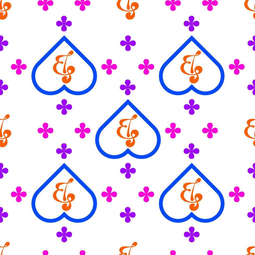 Abstract Background Seamless Pattern vector