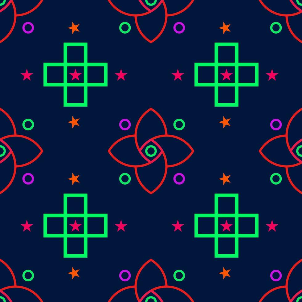 Abstract Background Seamless Pattern vector