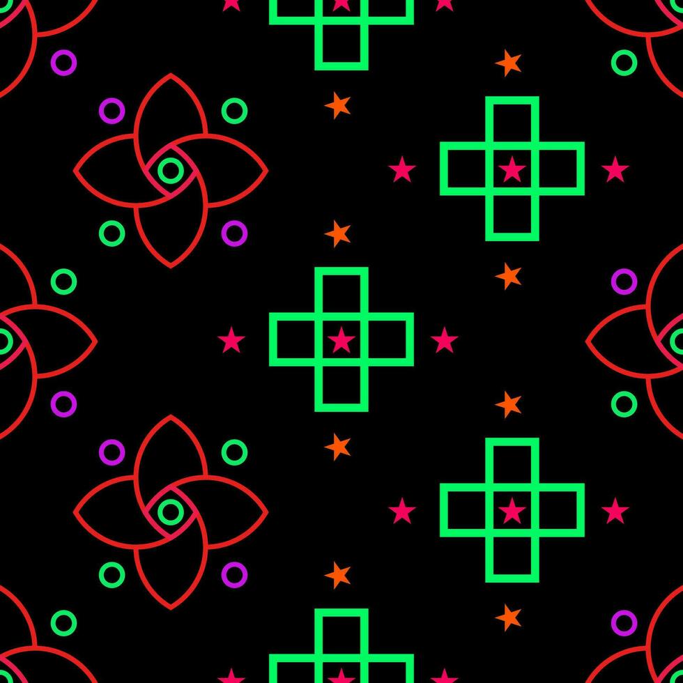 Abstract Background Seamless Pattern vector