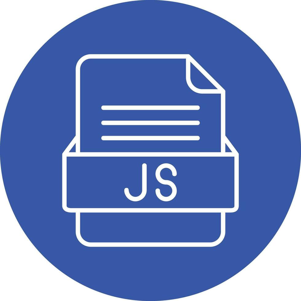 js archivo formato vector icono