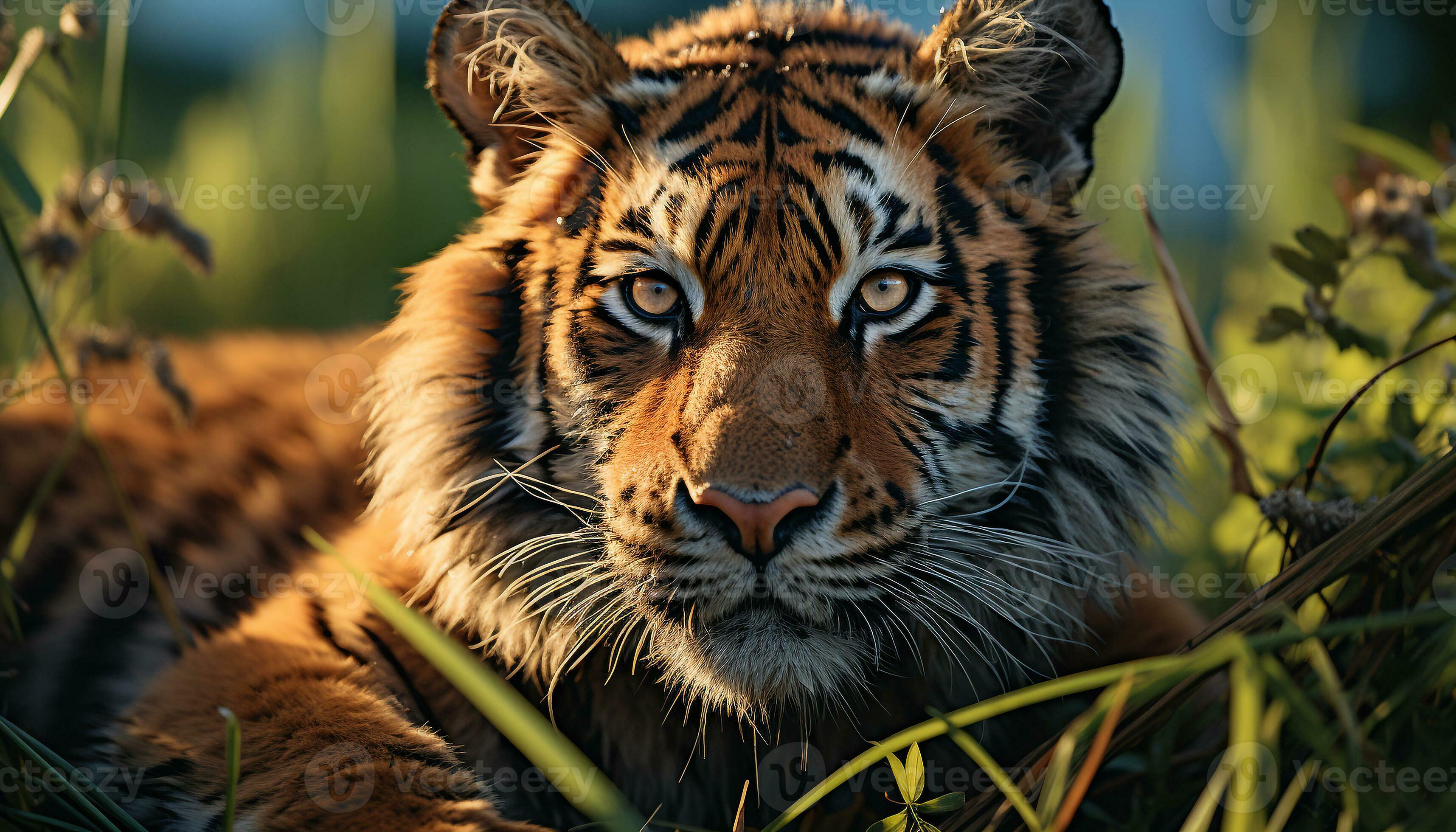 Bengal Tiger  Rainforest Animals