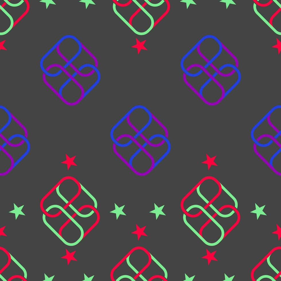 Abstract Background Seamless Pattern vector