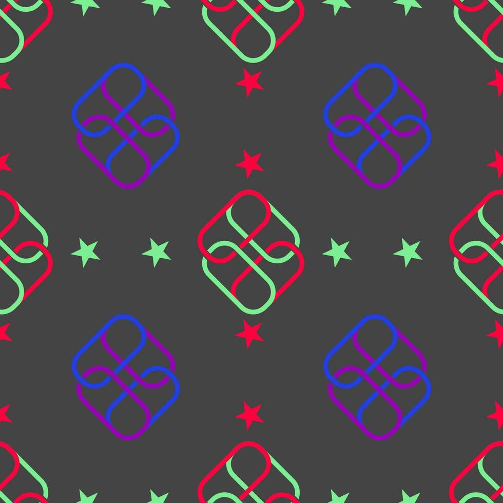 Abstract Background Seamless Pattern vector