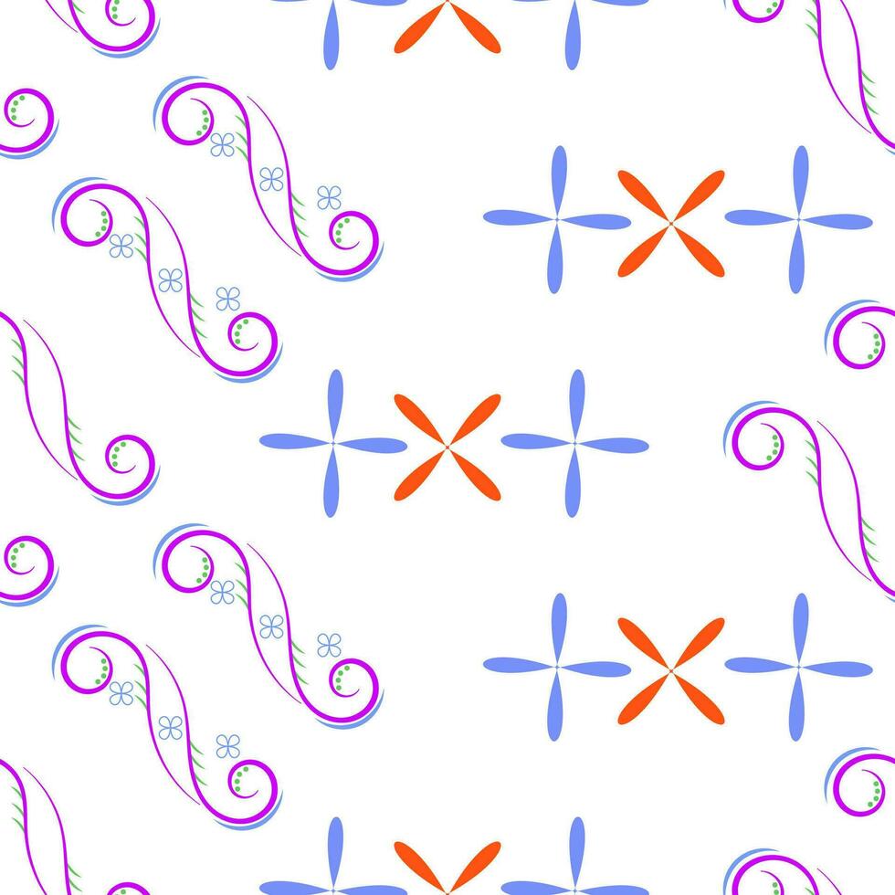 Abstract Background Seamless Pattern vector