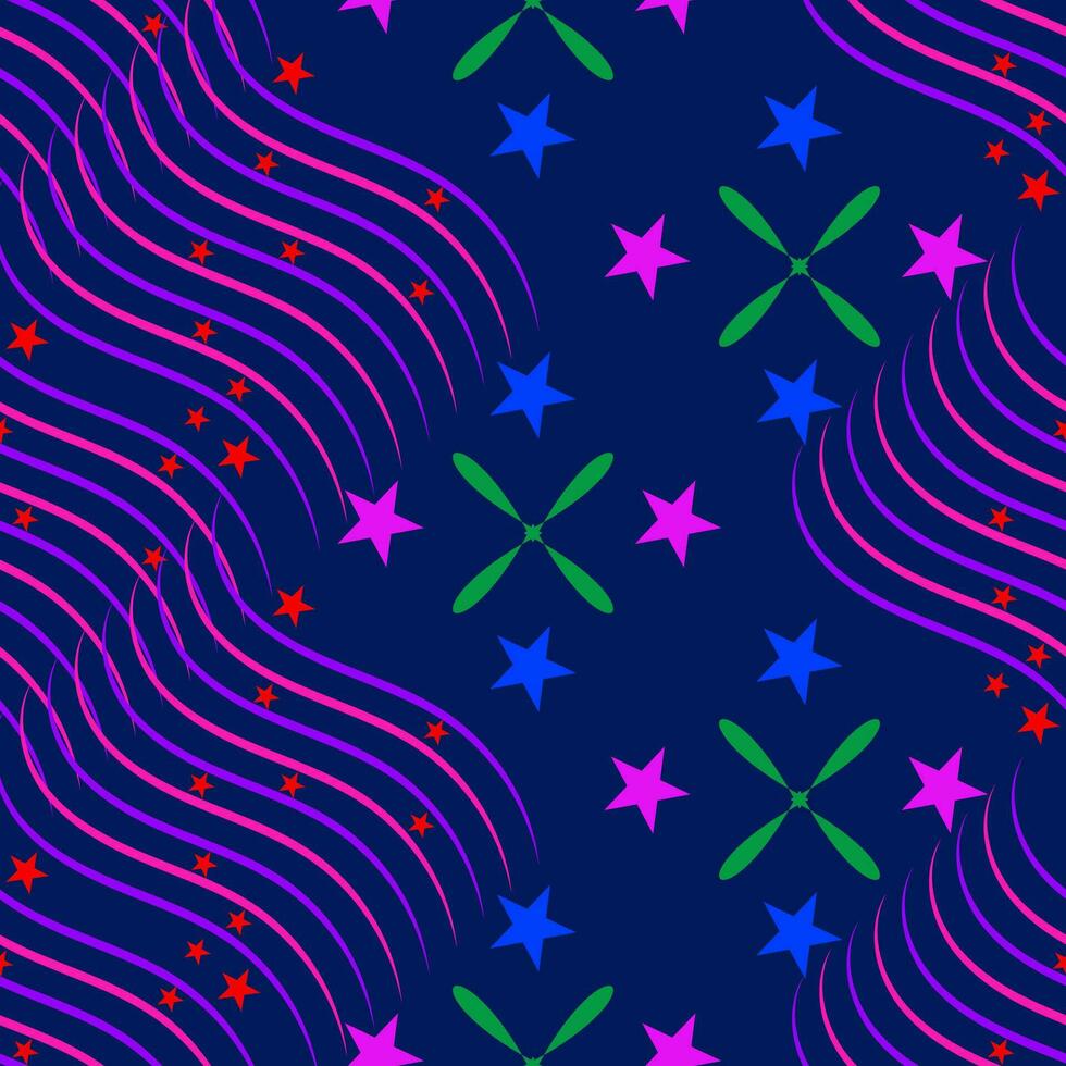Abstract Background Seamless Pattern vector