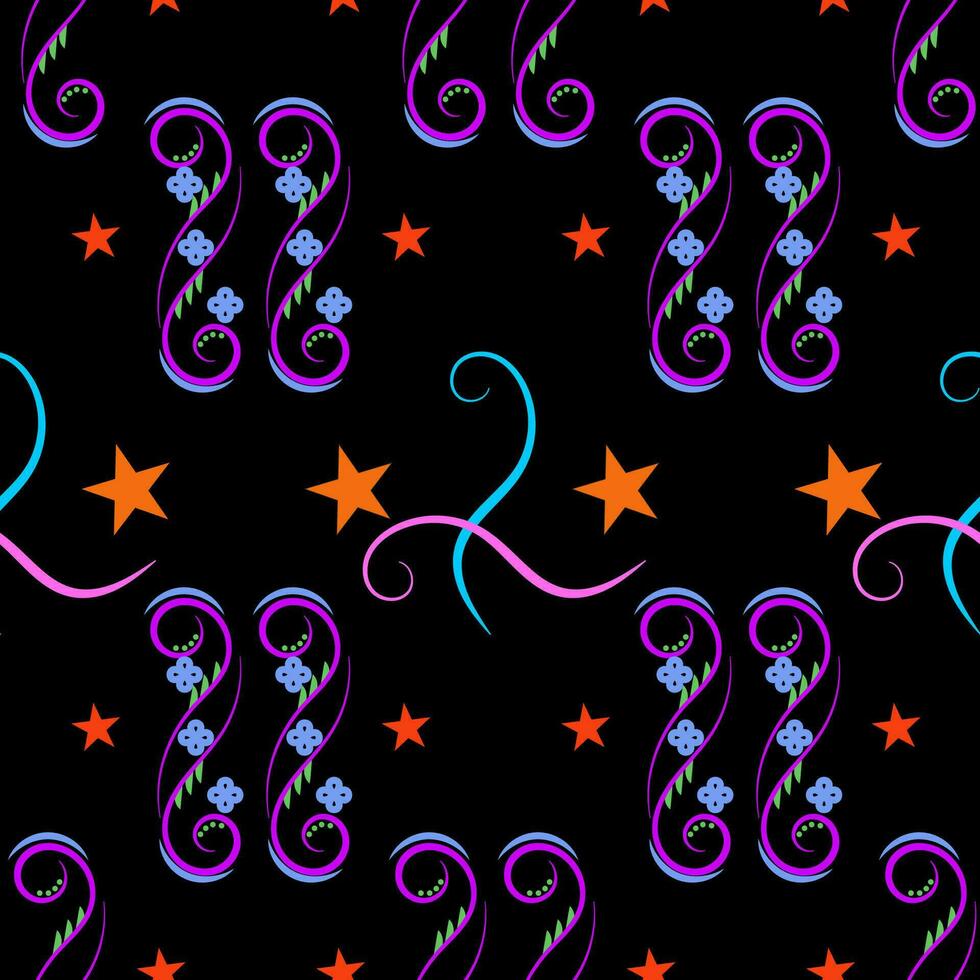 Abstract Background Seamless Pattern vector