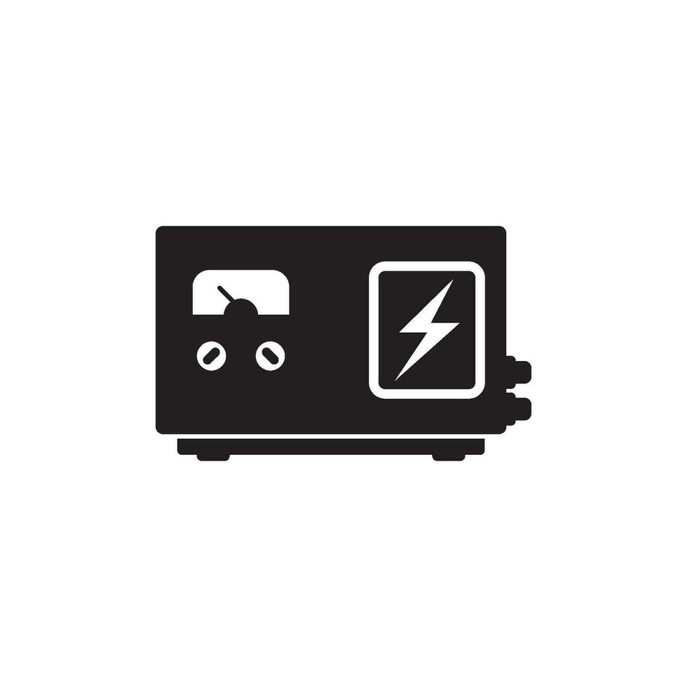 Diesel generator logo icon symbol,illustration design template vector