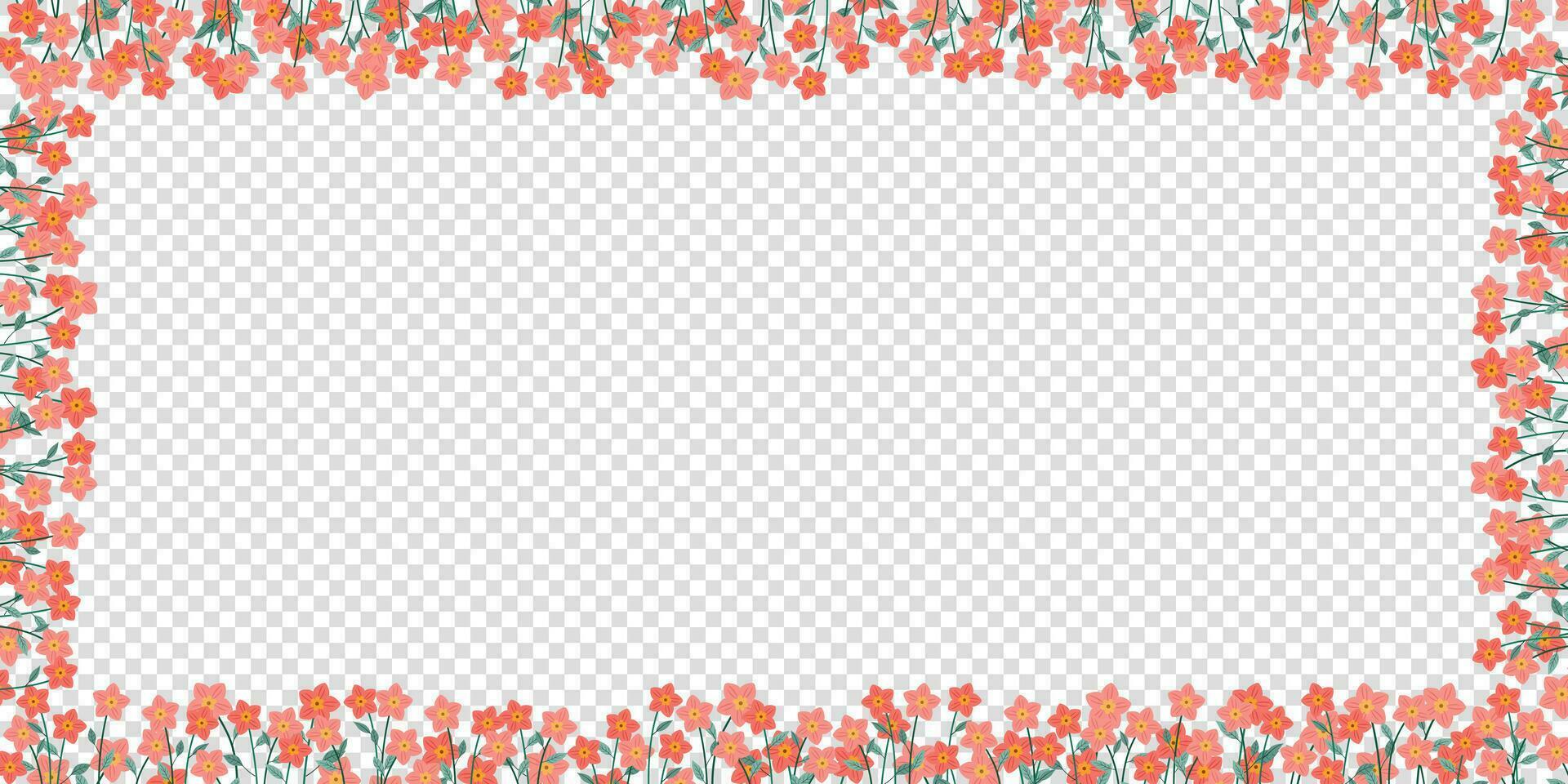 flowers creative abstract art template for posters, cards, invitations, covers, banners and other graphic designs. vector illustration
