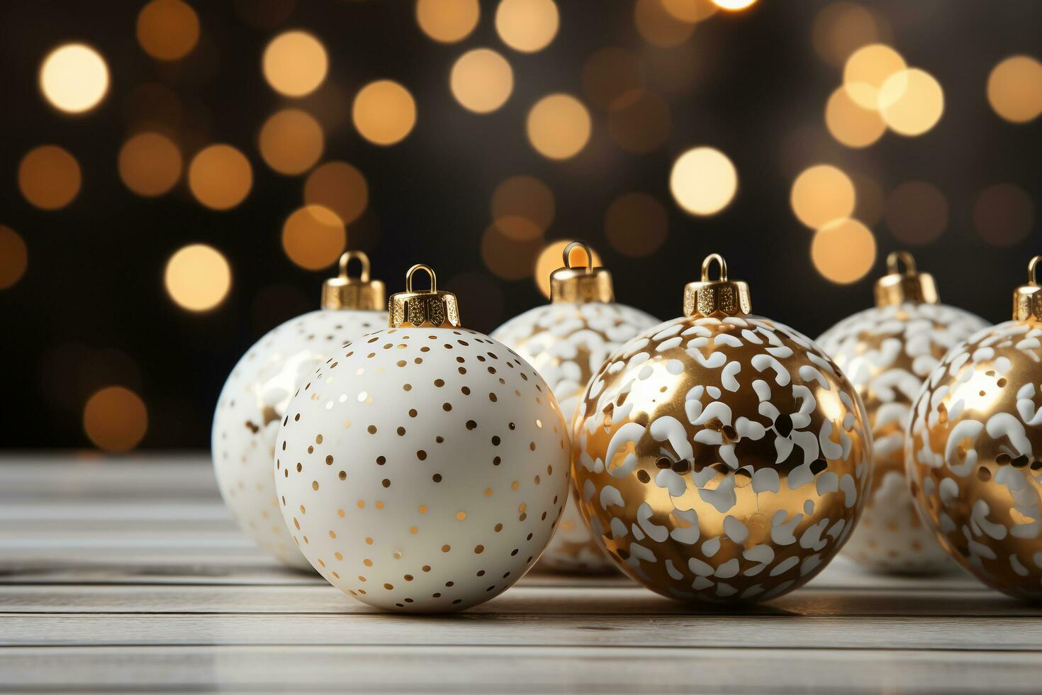 Navidad Días festivos composición en blanco de madera antecedentes. ai generativo foto