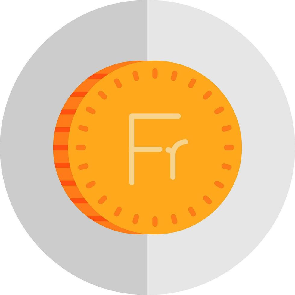 Franc Vector Icon Design