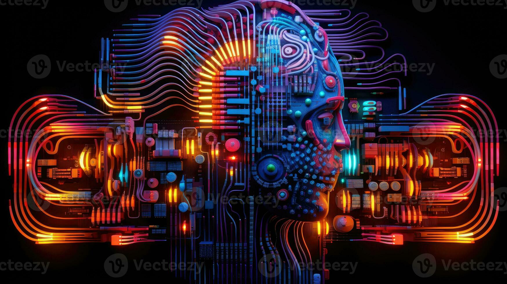 neural neuromorphic computer develop ai generated photo