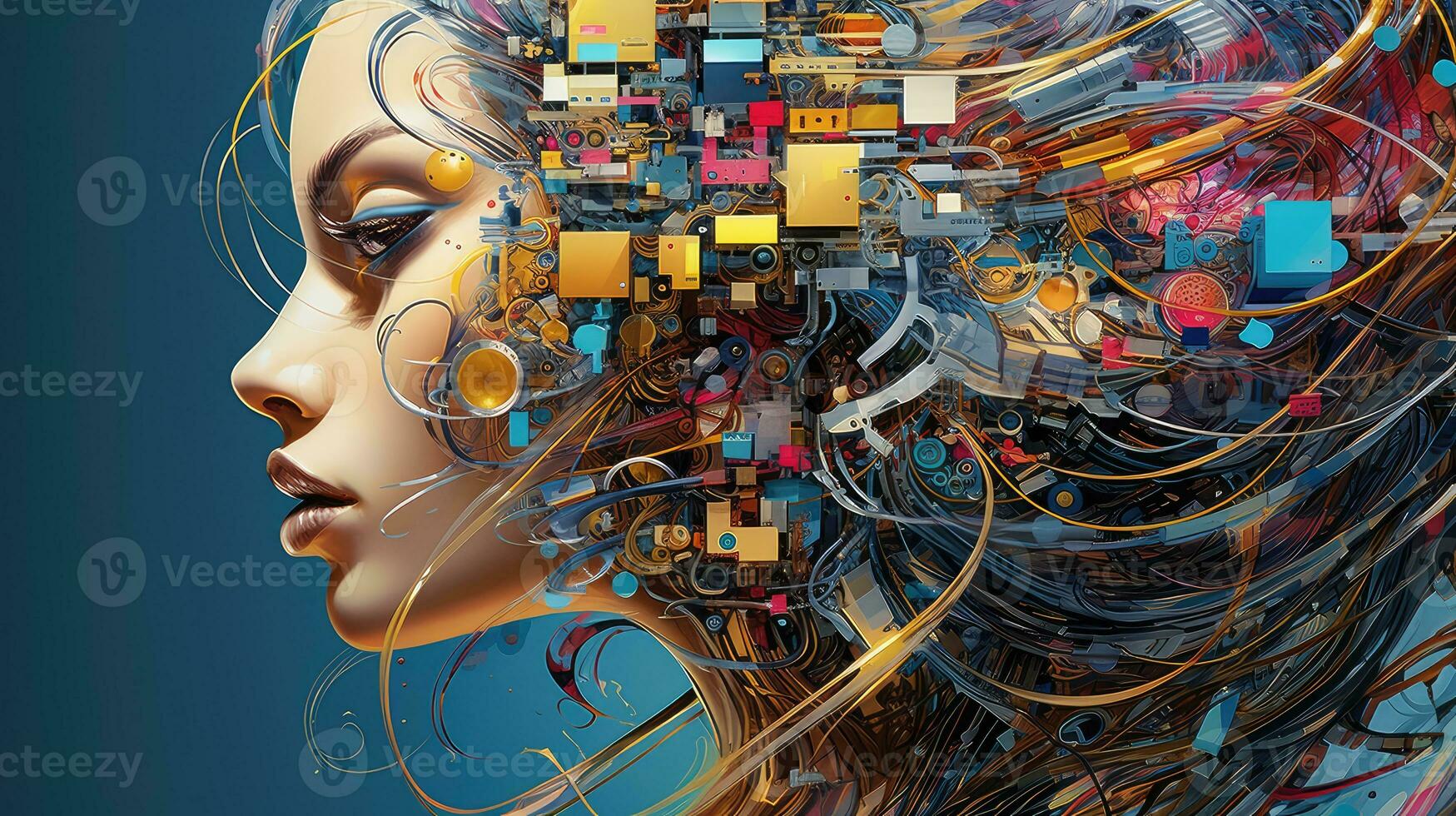 chat generative artificial intelligence ai generated photo
