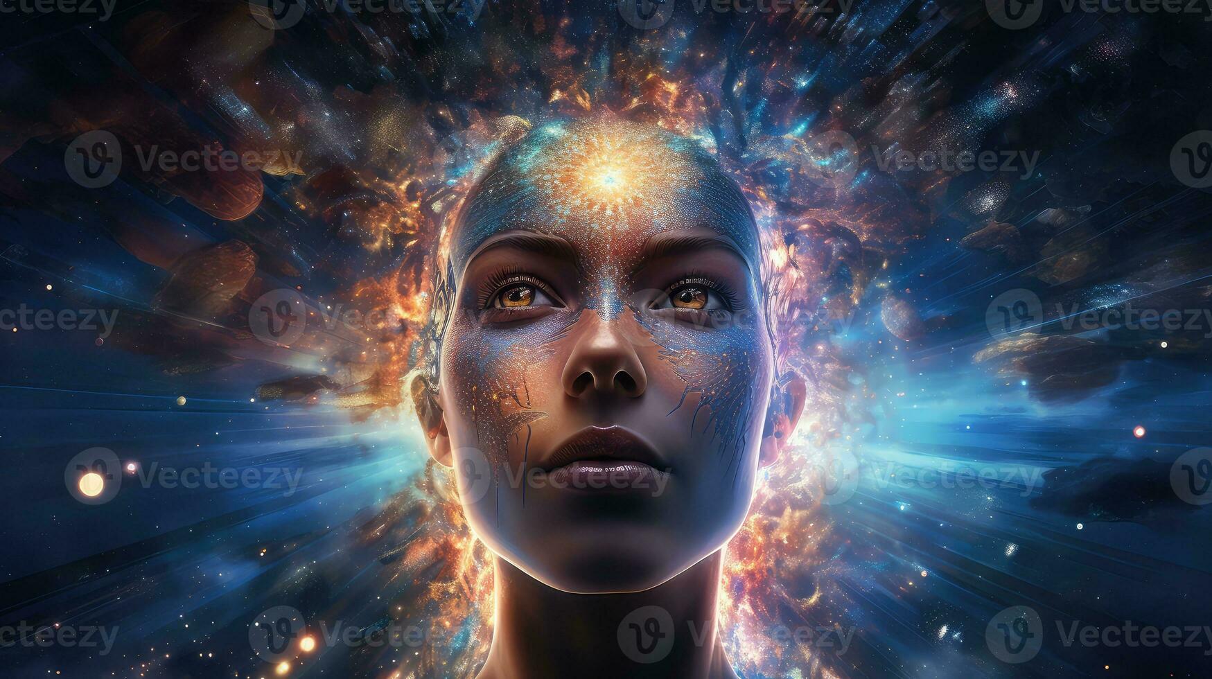 technology generative artificial intelligence ai generated photo