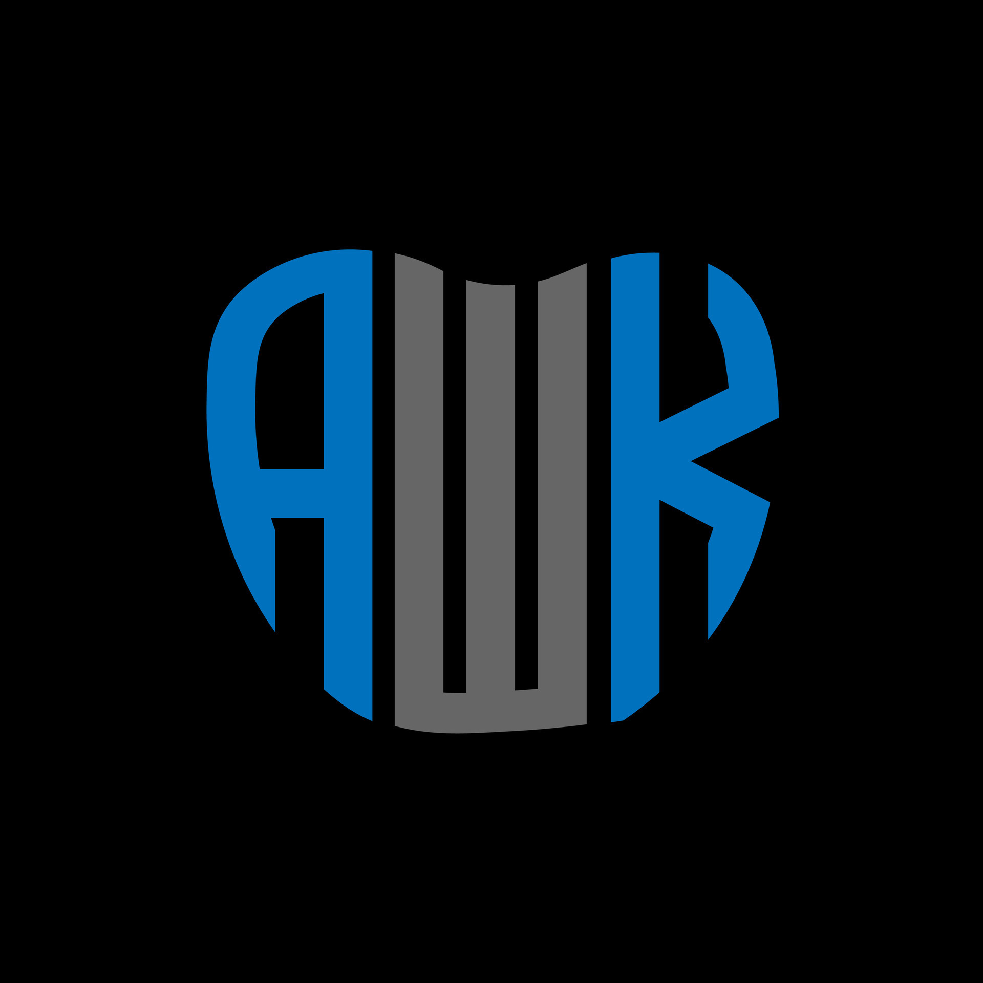 AWK letter logo creative design. AWK unique design. 29710506 Vector Art ...