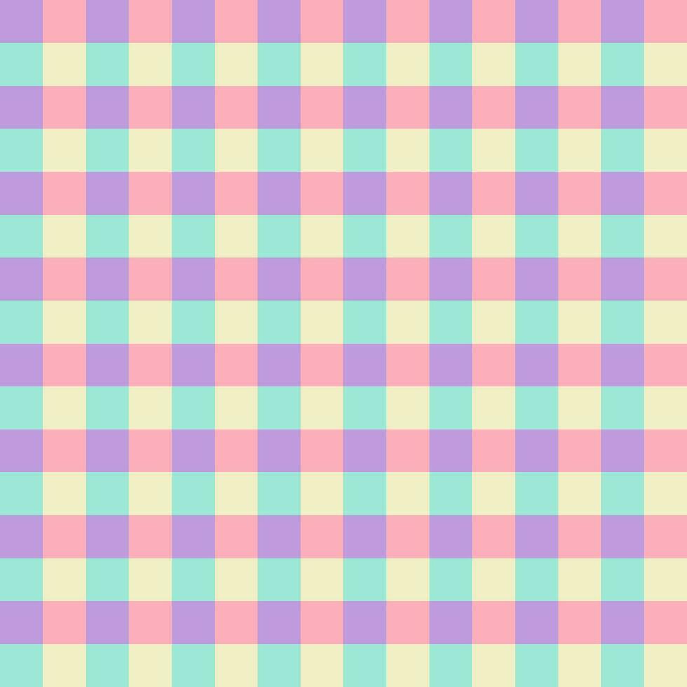 Pastel plaid background wallpaper pattern vector