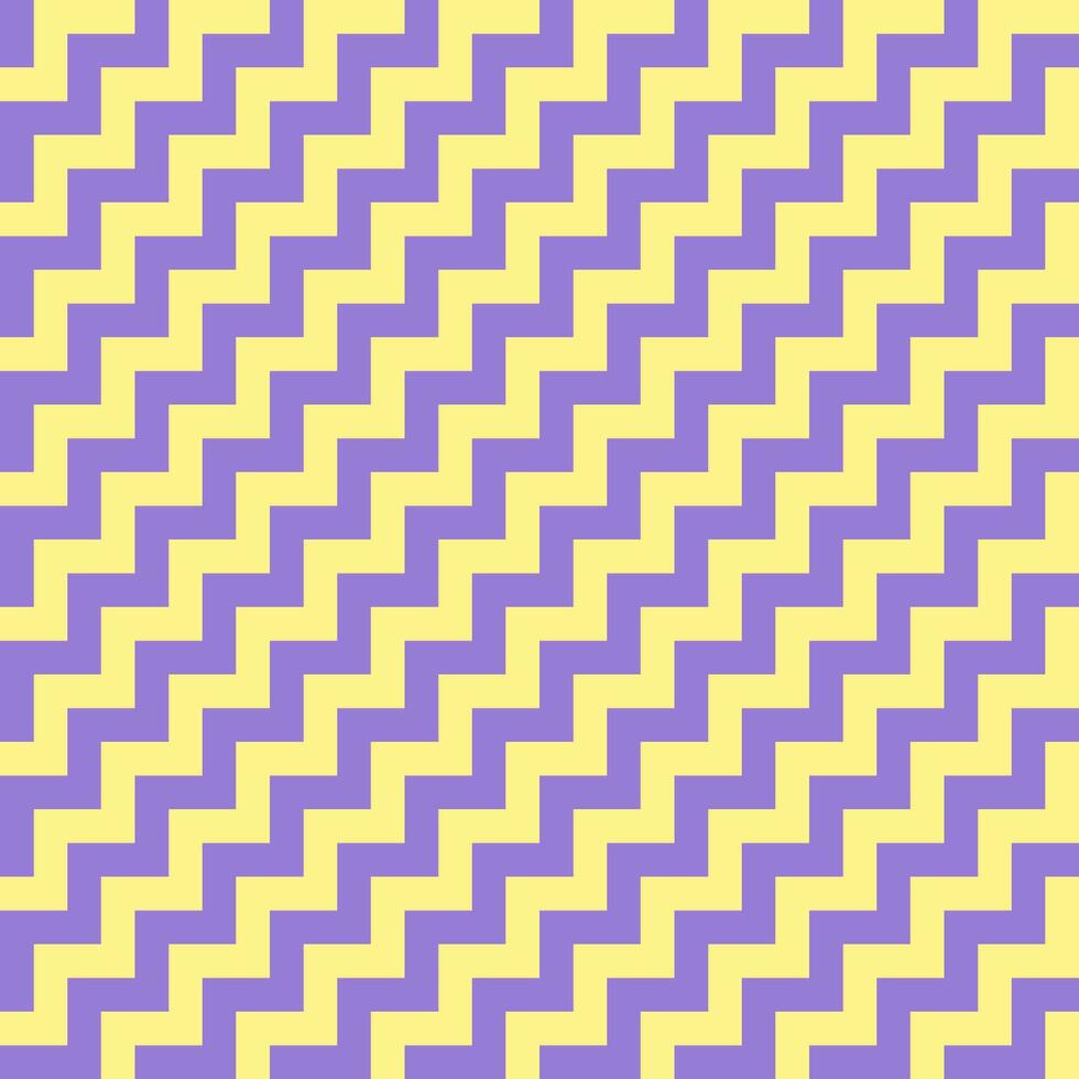 Pastel seamless pattern of zigzag vector