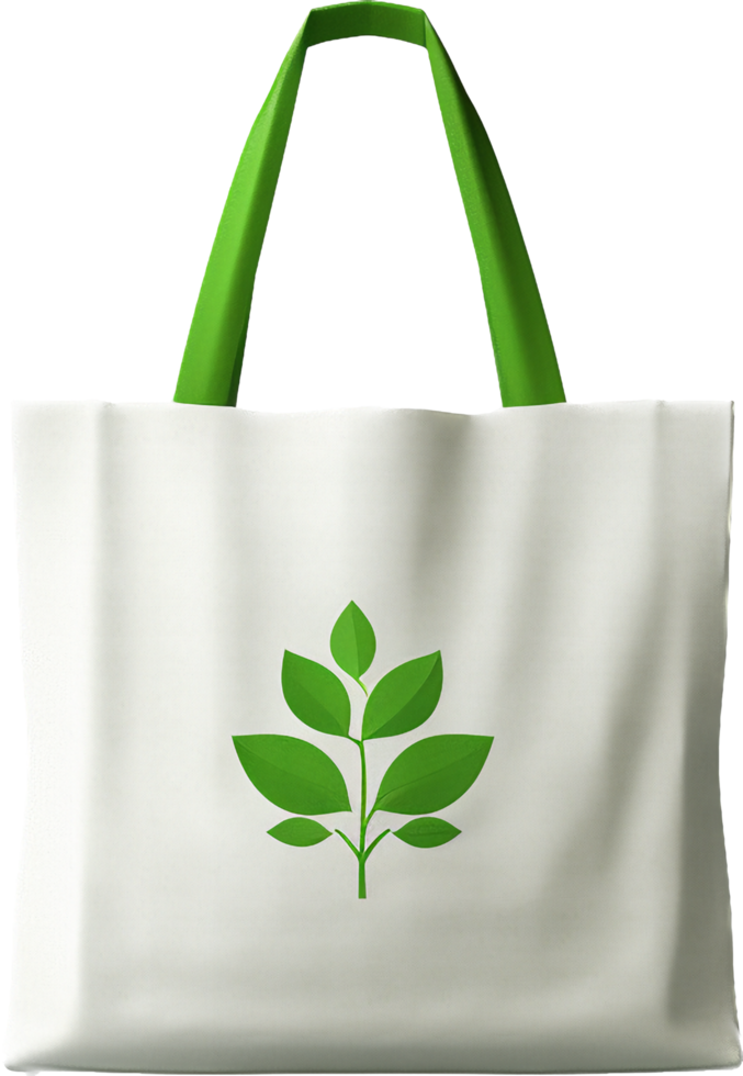 Reusable bag png with AI generated.
