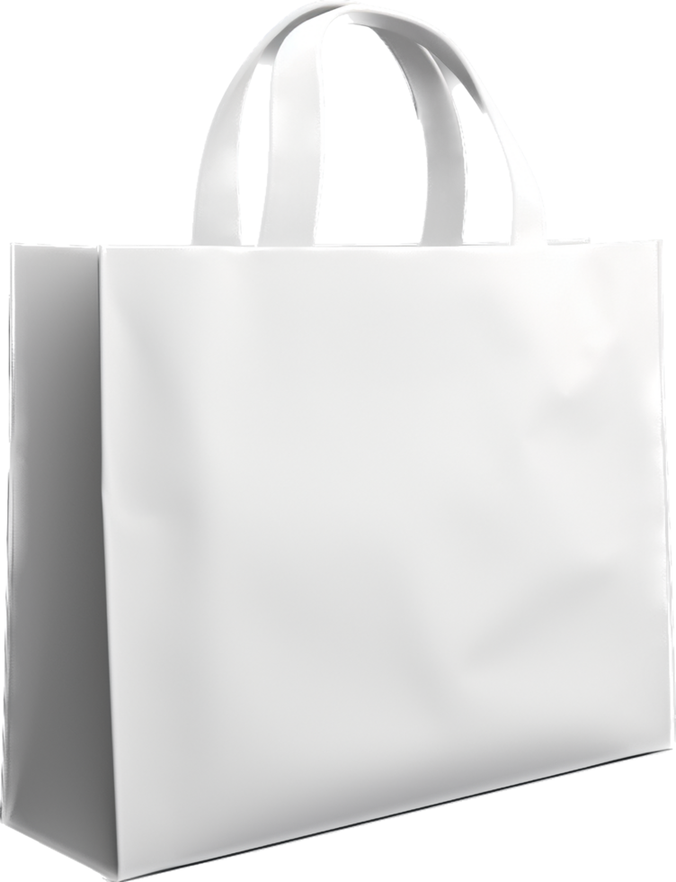 Reusable bag png with AI generated.