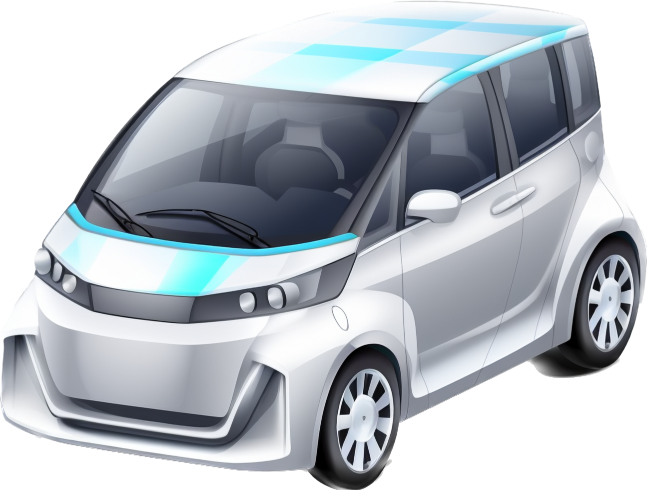 Car png with AI generated.